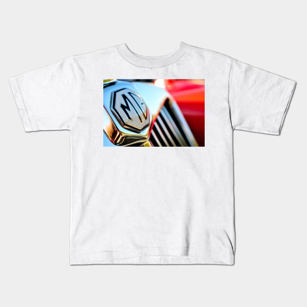 MG Sports Motor Car Kids T-Shirt by AndyEvansPhotos